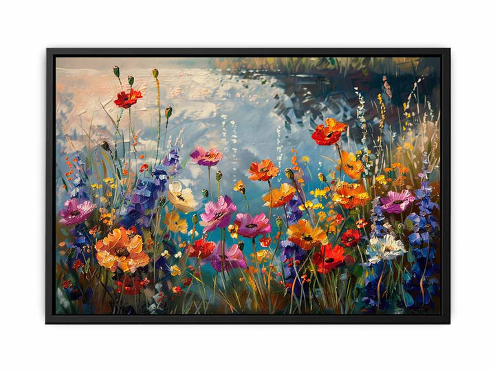 Wild flowers  Canvas Print