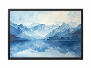 Blue Mountian   Canvas Print