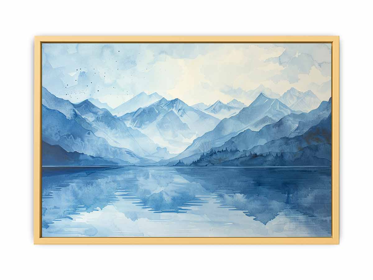 Blue Mountian   Streched canvas
