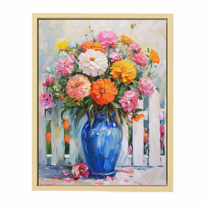 Vase Of Flowers   Art Print