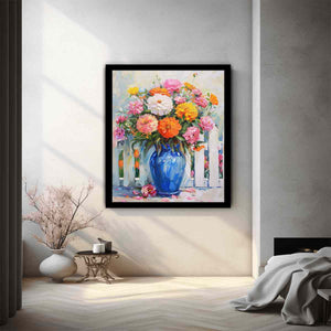 Vase Of Flowers  Painting