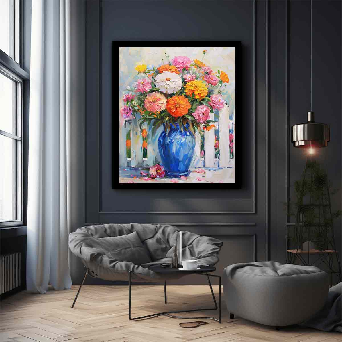 Vase Of Flowers  Painting