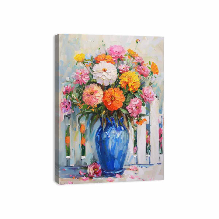 Vase Of Flowers  Painting