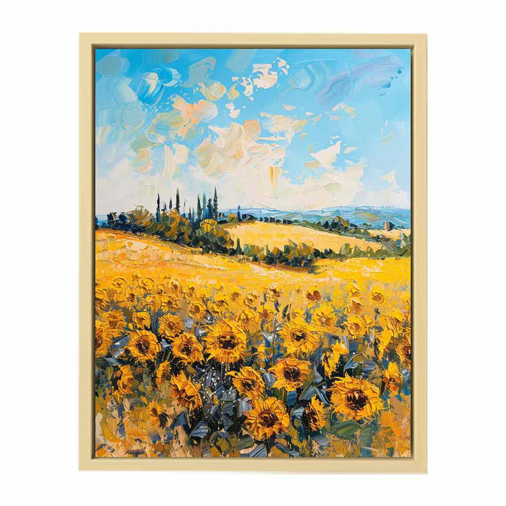 Sunflower Field   Art Print