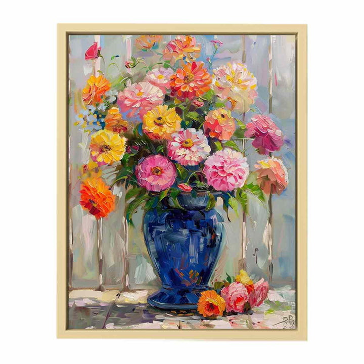 Vase Of Flowers  Art Print