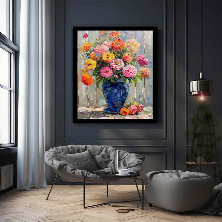 Vase Of Flowers Painting