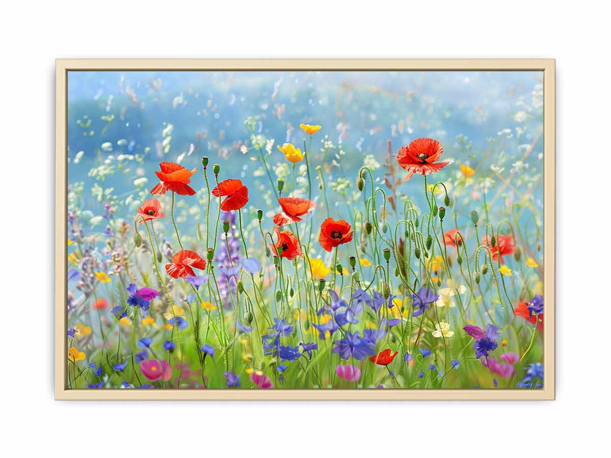 Wild flowers  Art Print