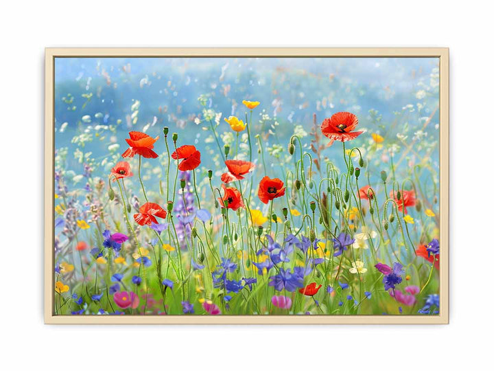 Wild flowers  Art Print