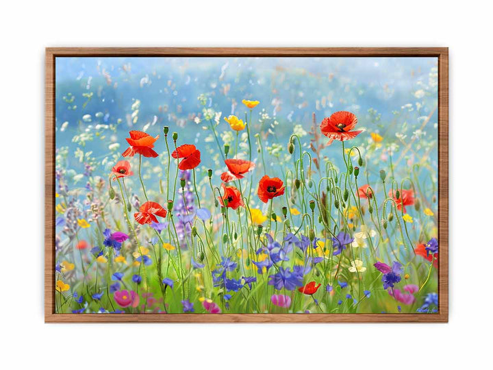 Wild flowers Poster