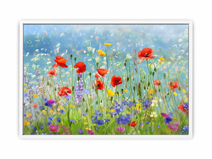 Wild flowers Framed Print