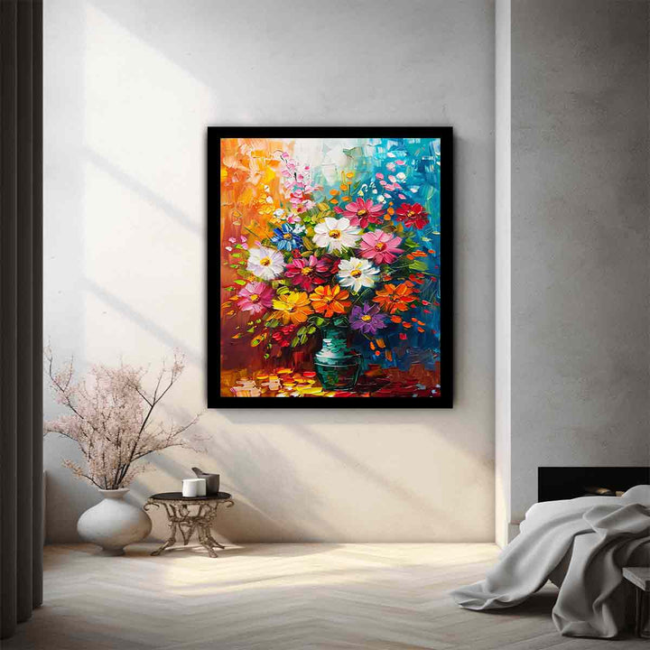 Vase Of Flowers Painting