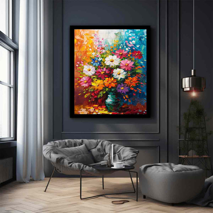 Vase Of Flowers Painting
