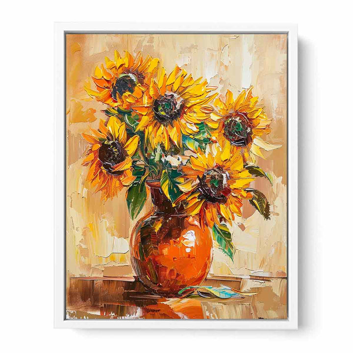 Vase Of Flowers Framed Print