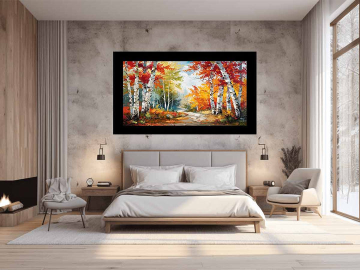Autumn Forest Painting