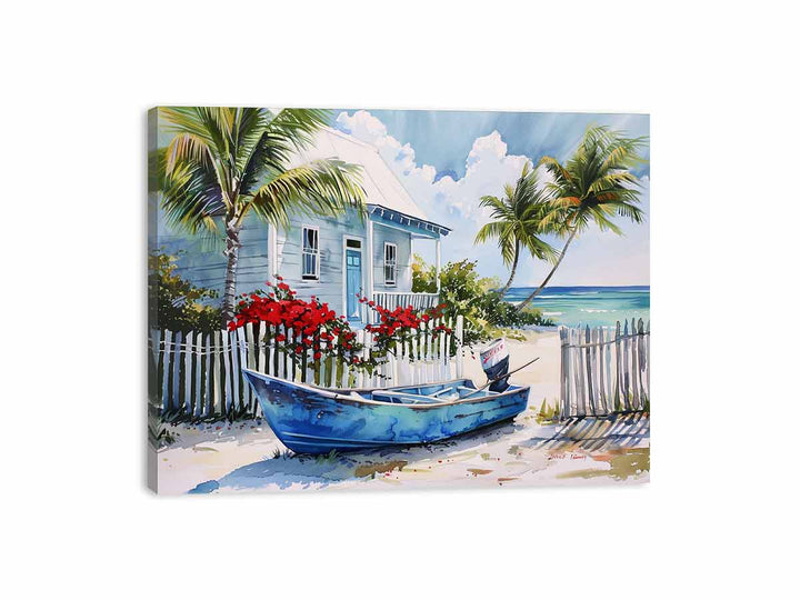 Beach House Painting