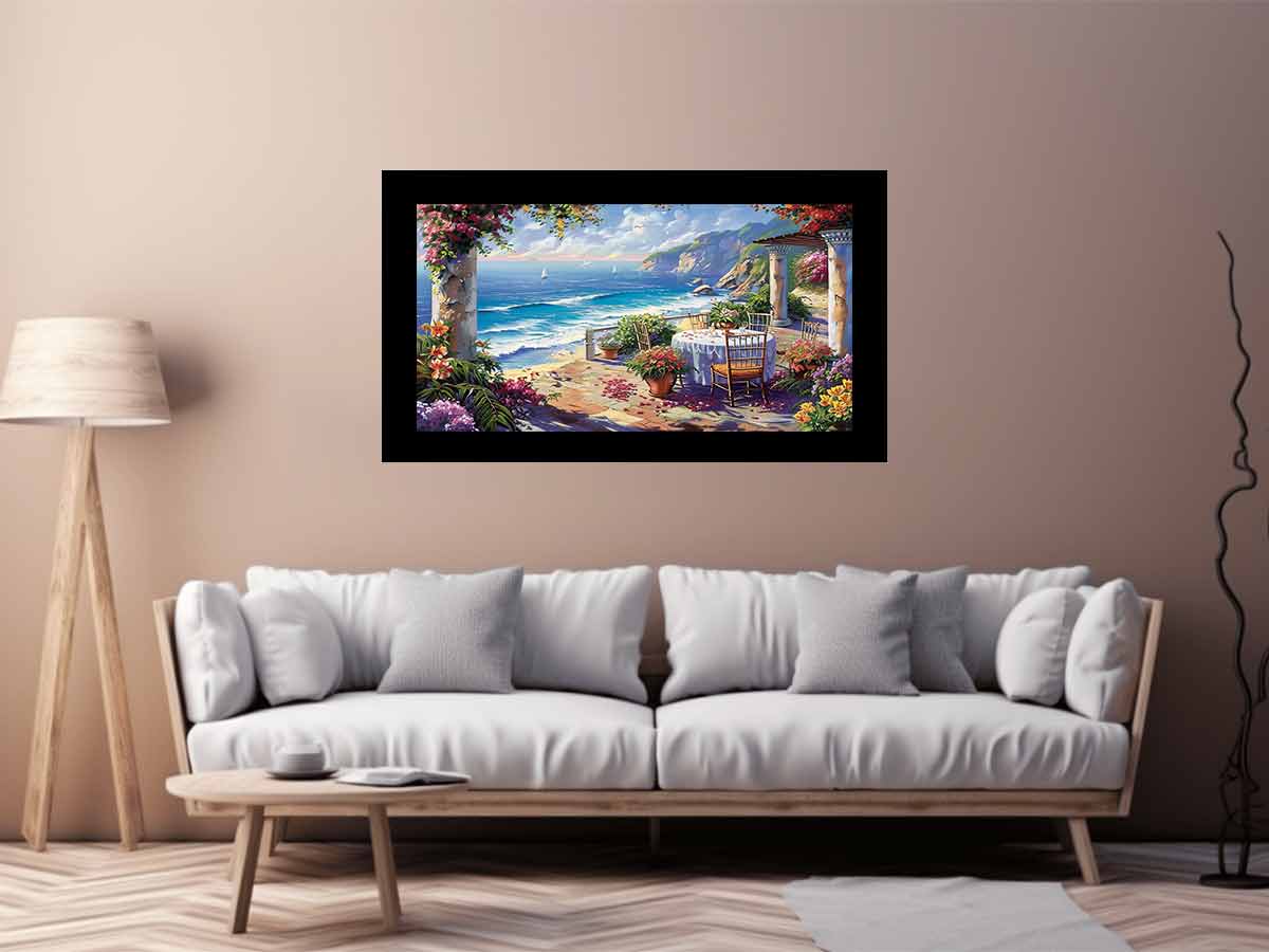 Outdoor Dining Painting