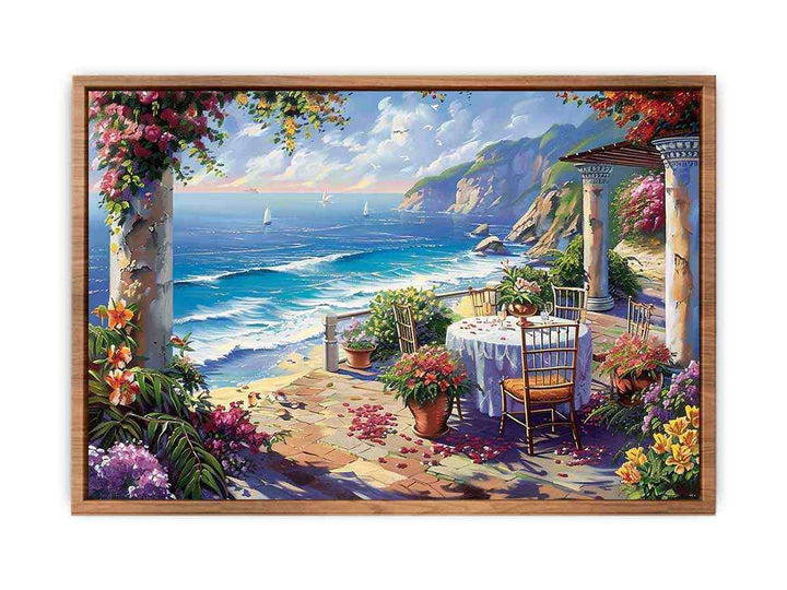 Outdoor Dining Poster