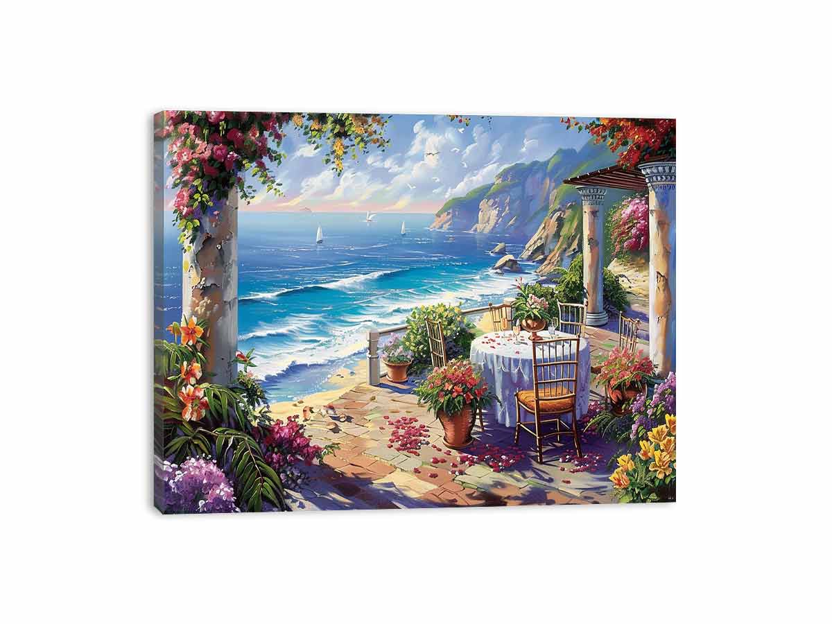 Outdoor Dining Painting