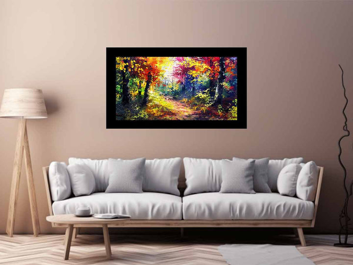 Forest Path Painting