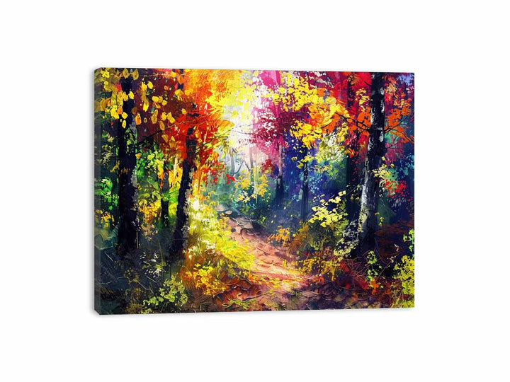 Forest Path Painting