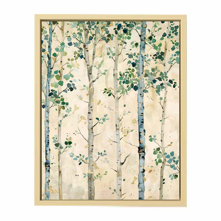 Birch Trees  Art Print