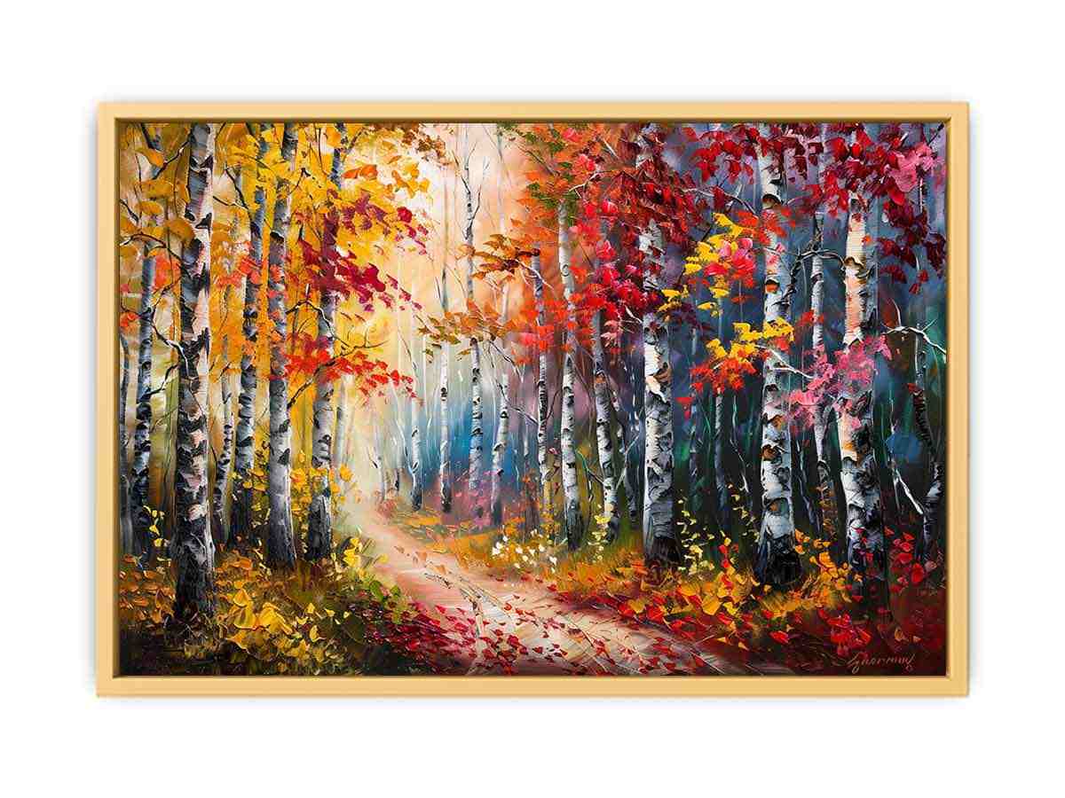 Red Forest  Streched canvas