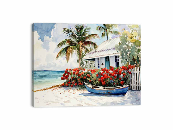 Beach House Painting