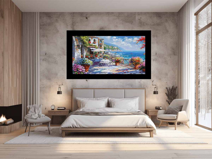 Beach Side Living  Painting