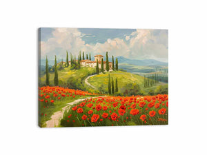 Field Of Poppies Painting