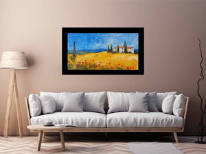 Hillside House  Painting