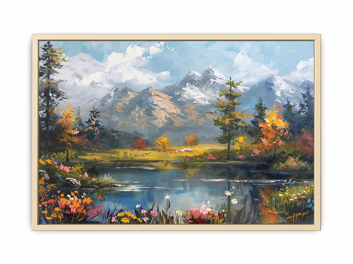 Autumn Landscape  Art Print