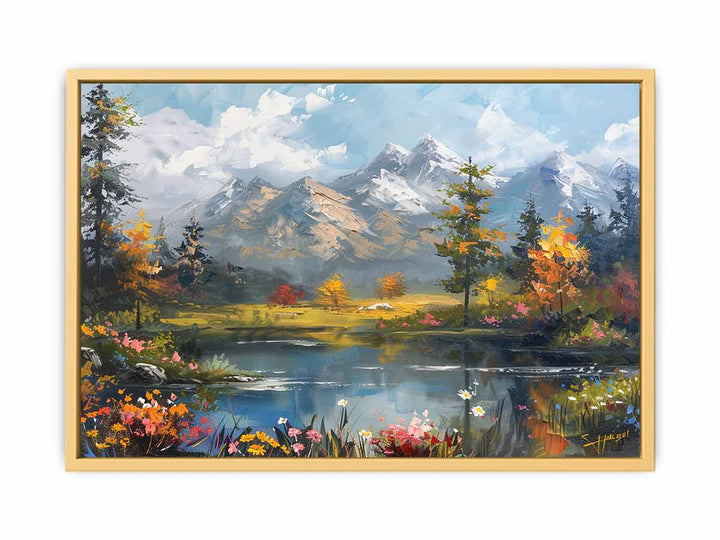 Autumn Landscape  Streched canvas