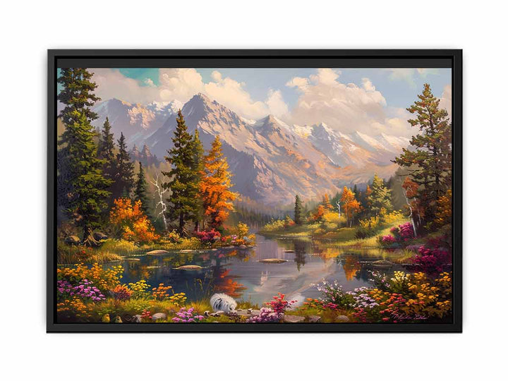 Autumn Landscape  Canvas Print