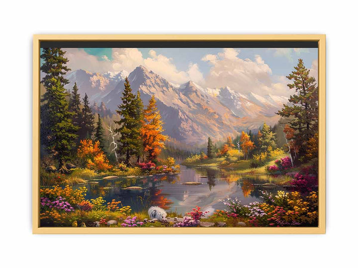 Autumn Landscape  Streched canvas