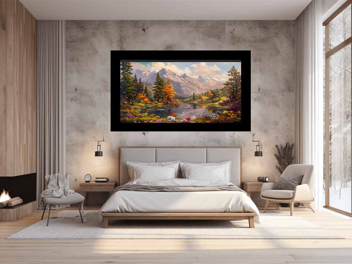 Autumn Landscape Painting