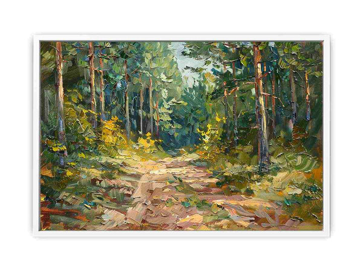 Forest Path Canvas Print