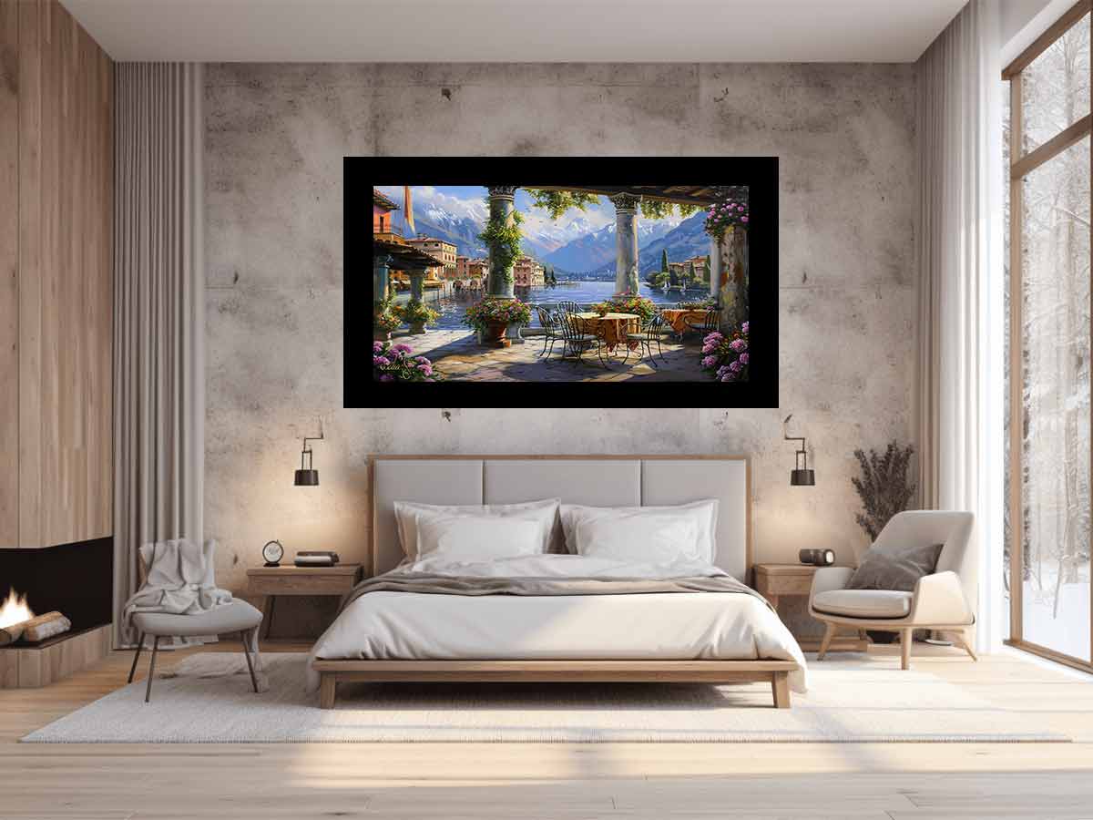 Lake House Painting