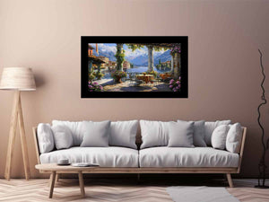 Lake House Painting