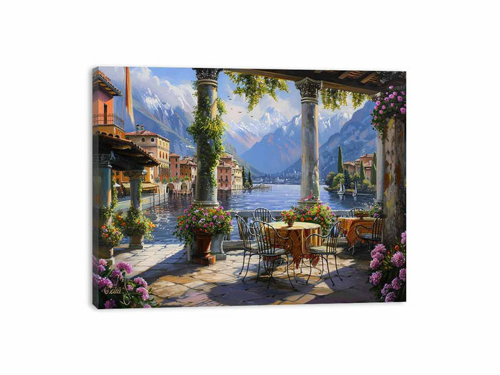 Lake House Painting