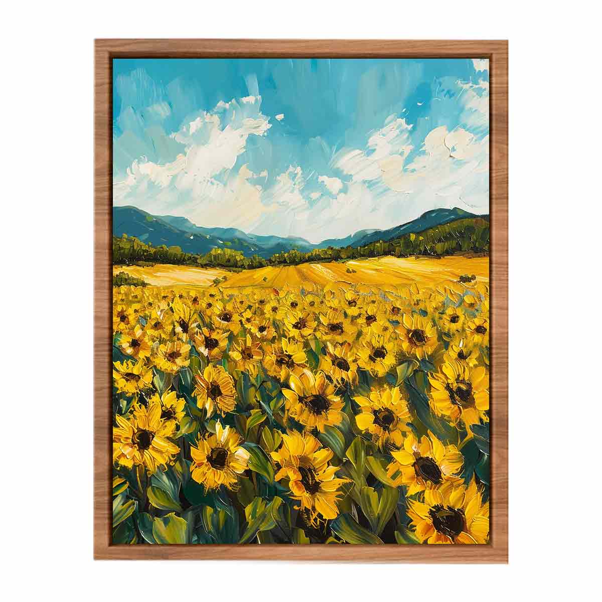 Sunflower Field Poster