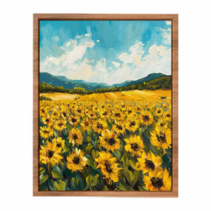 Sunflower Field Poster
