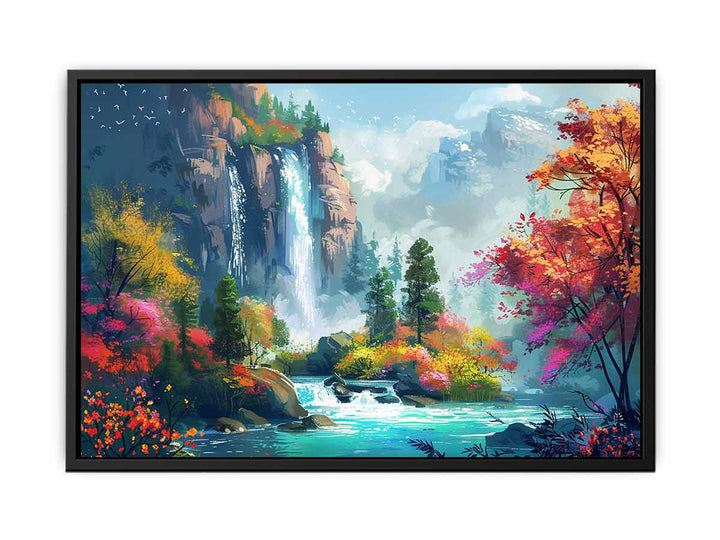 Waterfall  Canvas Print