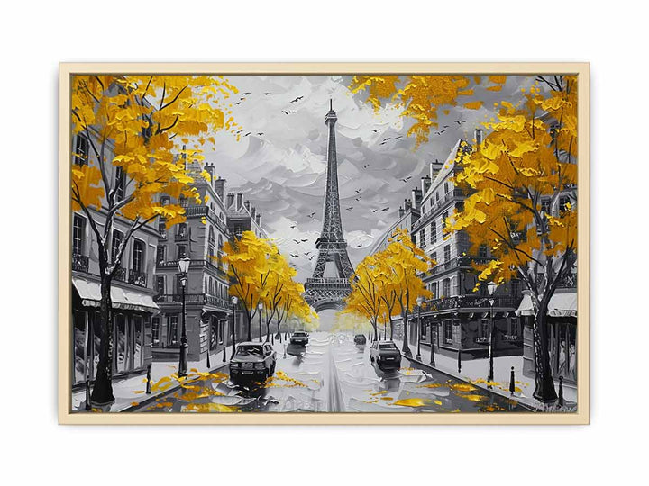 Eiffel Paris Street  Art Print