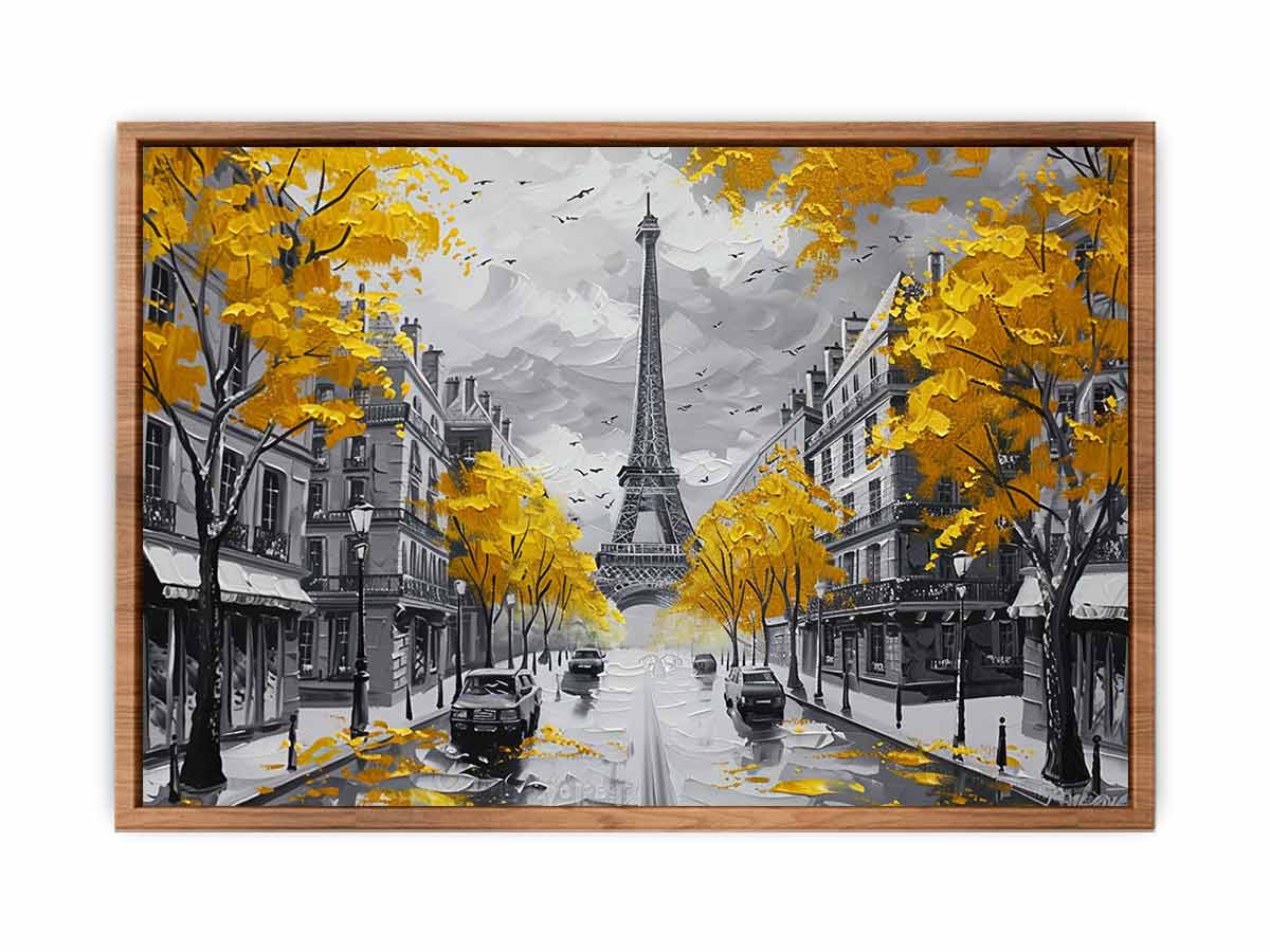 Eiffel Paris Street Poster