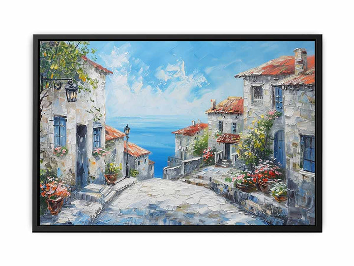Beach side living  Canvas Print