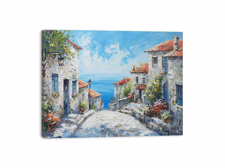 Beach side living Painting