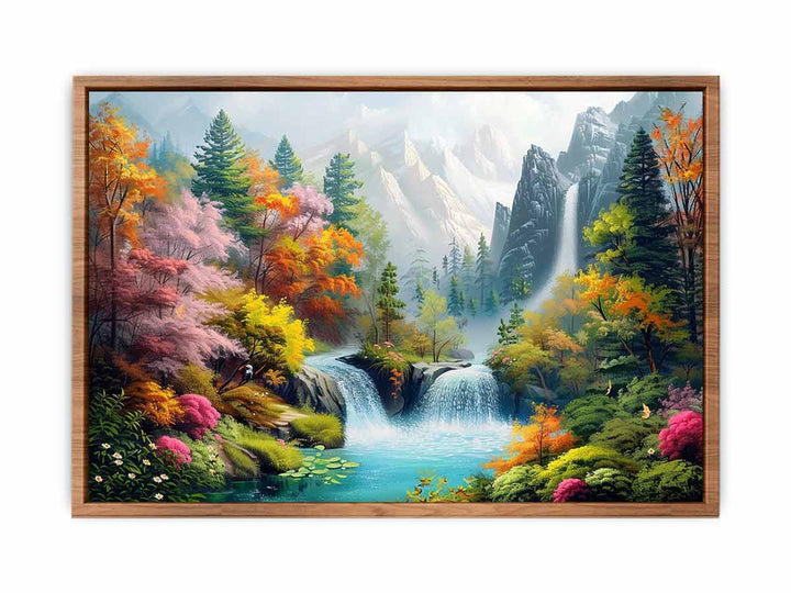 Beatifull  Waterfall Poster