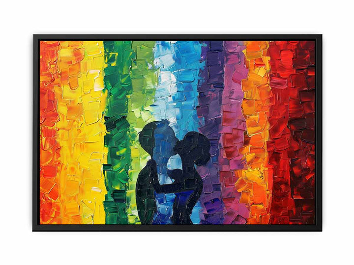 Rainbow  Love  Canvas Print