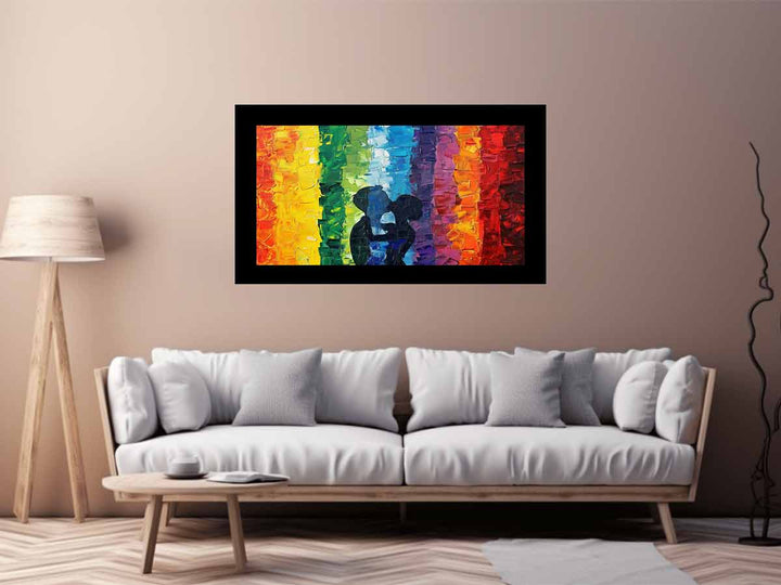 Rainbow  Love Painting