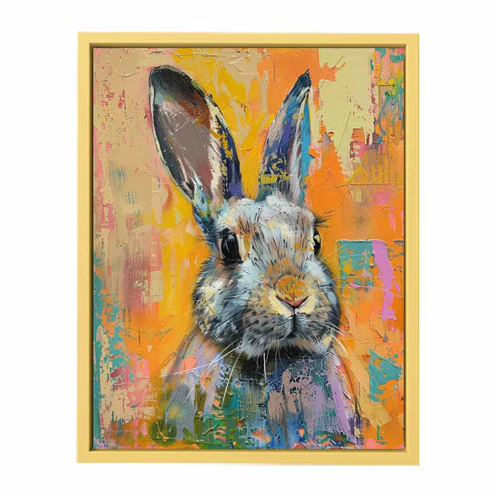Rabbit Painting   Streched canvas